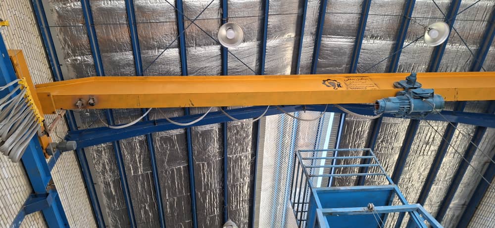 ساخت و نصب جرثقیل سقفی کیان صنعت شرق در اهواز